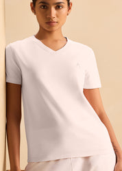 Cloud Soft Vee Neck Tee